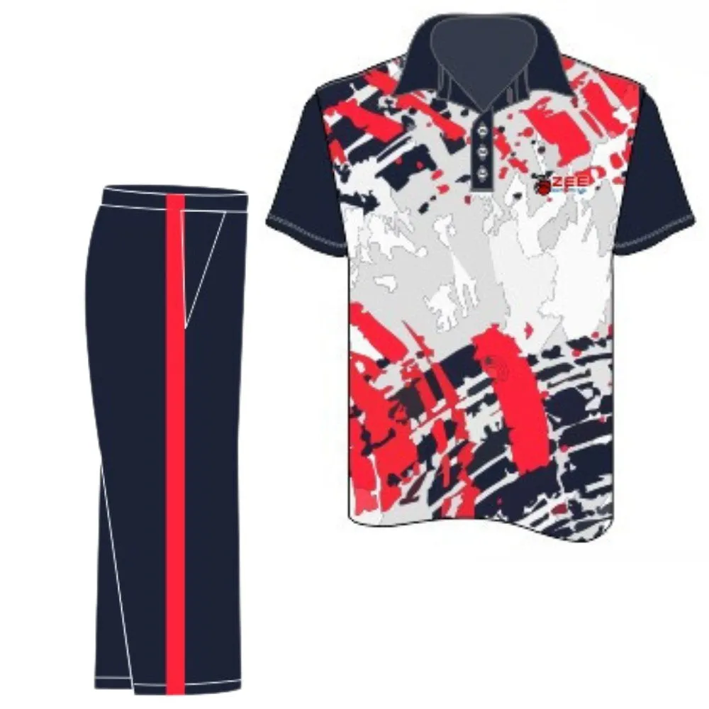 058 | Zee Sports Uniform, New Style Cricket Uniform For 2024