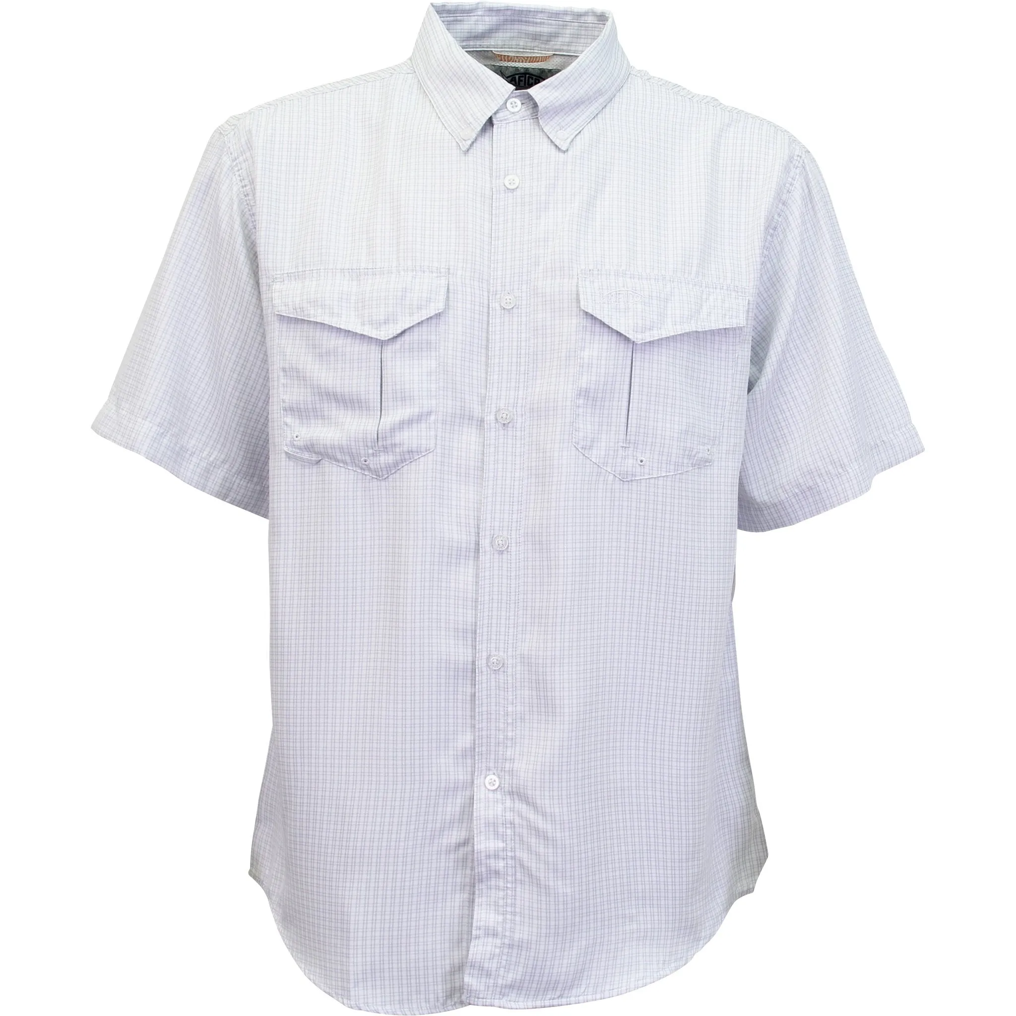 Aftco Sirius Short Sleeve Mini Check Woven Shirt