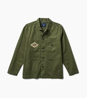 Atlas Embroidery Organic Chore Jacket