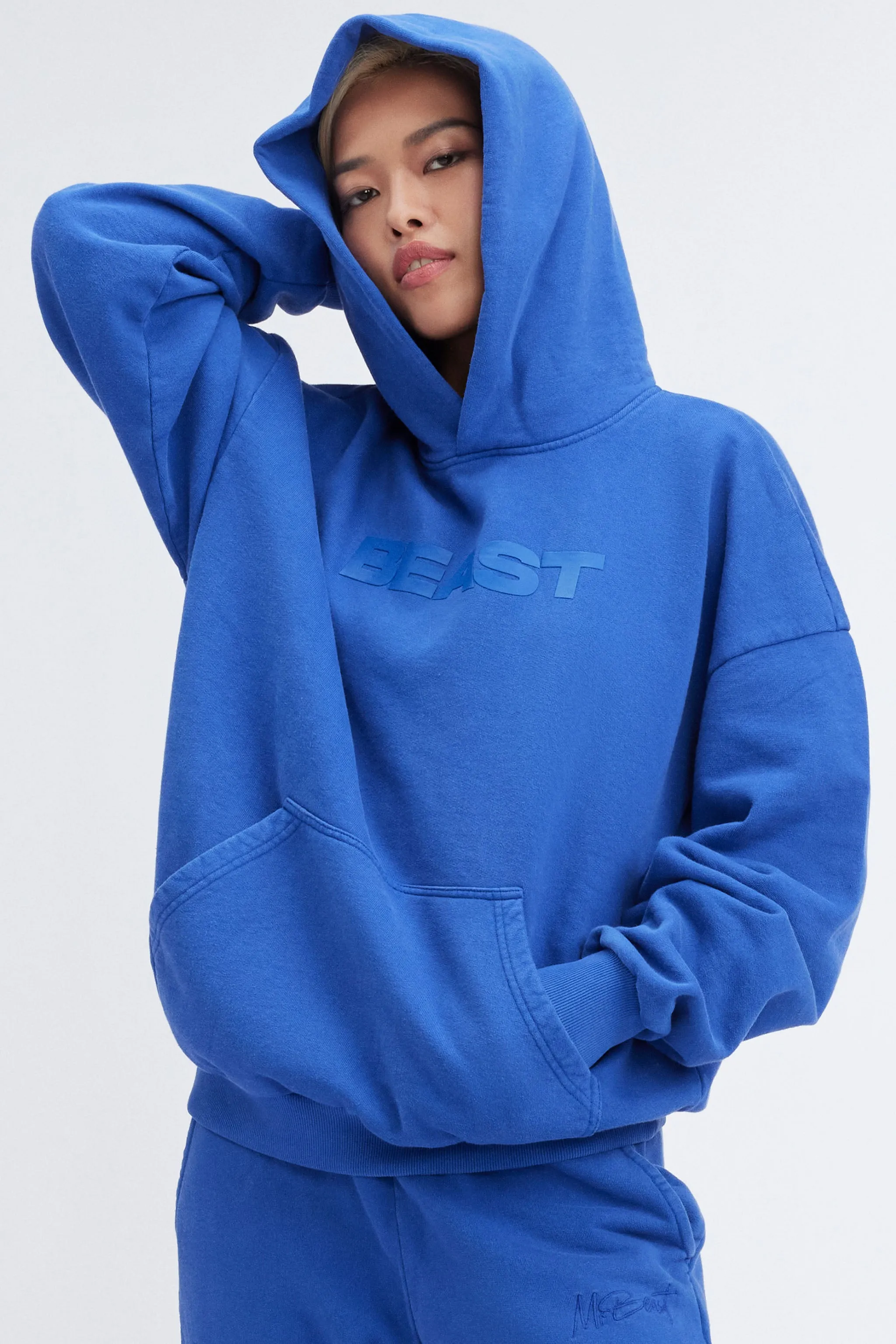 BEAST ORIGINALS HOODIE - COBALT BLUE