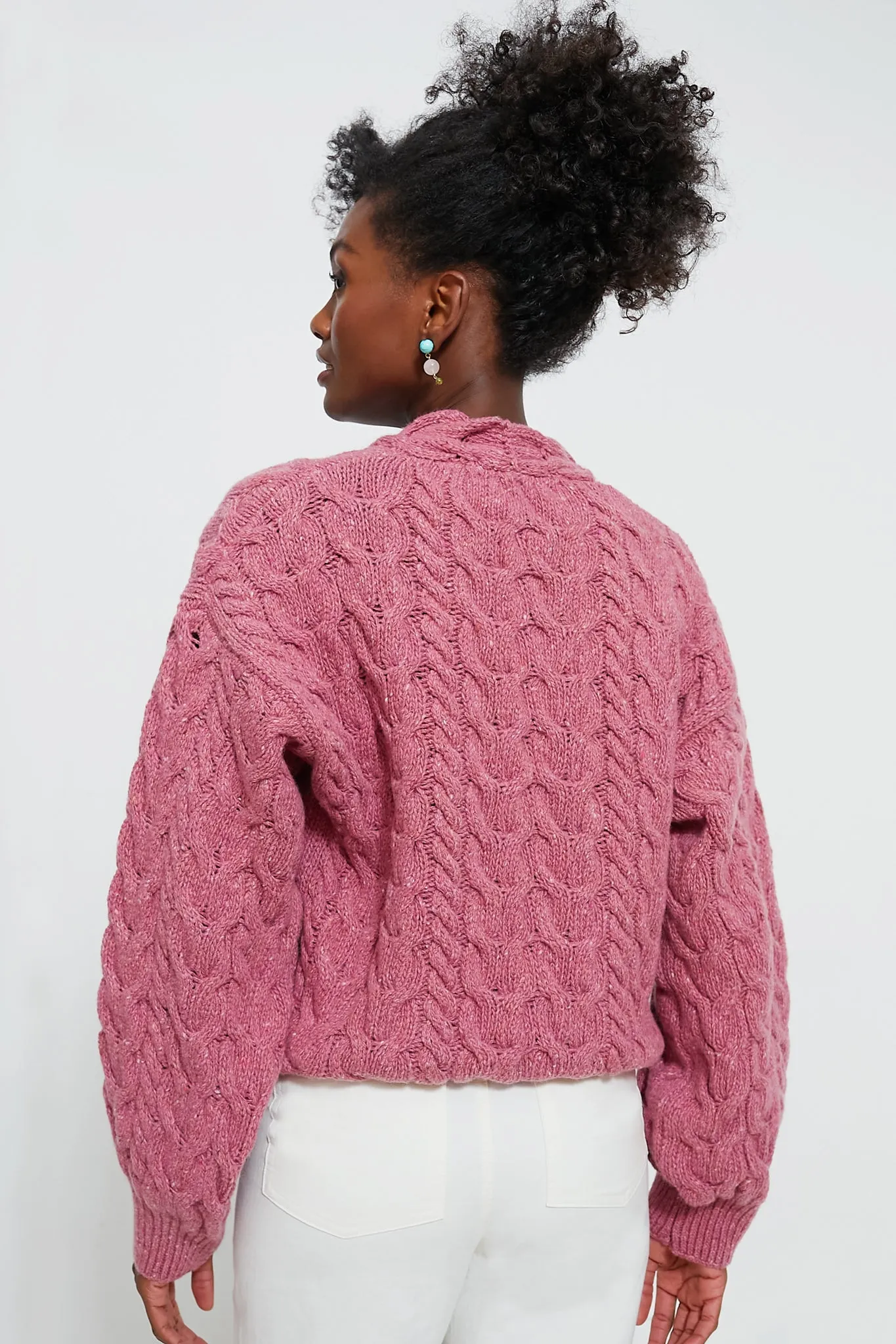 Bubblegum Hapenny Horseshoe Sweater