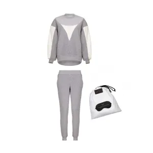 COSY TRAVEL SET IN LIGHT GREY