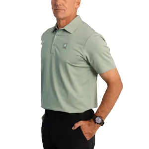 Cross Lazer Golf Polo Shirt - Milky Jade