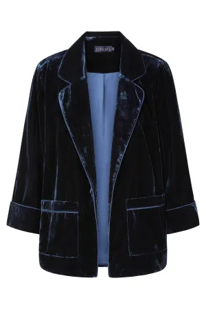 Dublin Blazer Navy Velvet