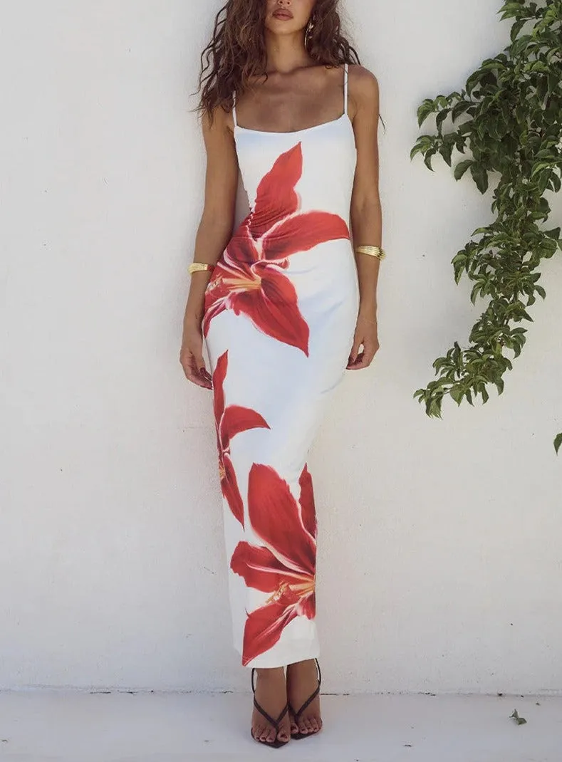 Gracen Large Floral Maxi Dress