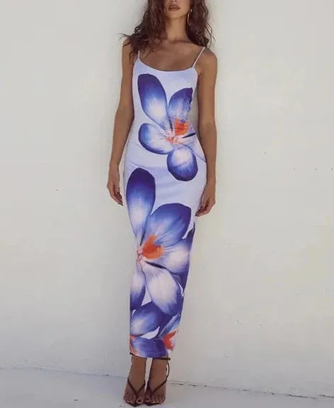 Gracen Large Floral Maxi Dress