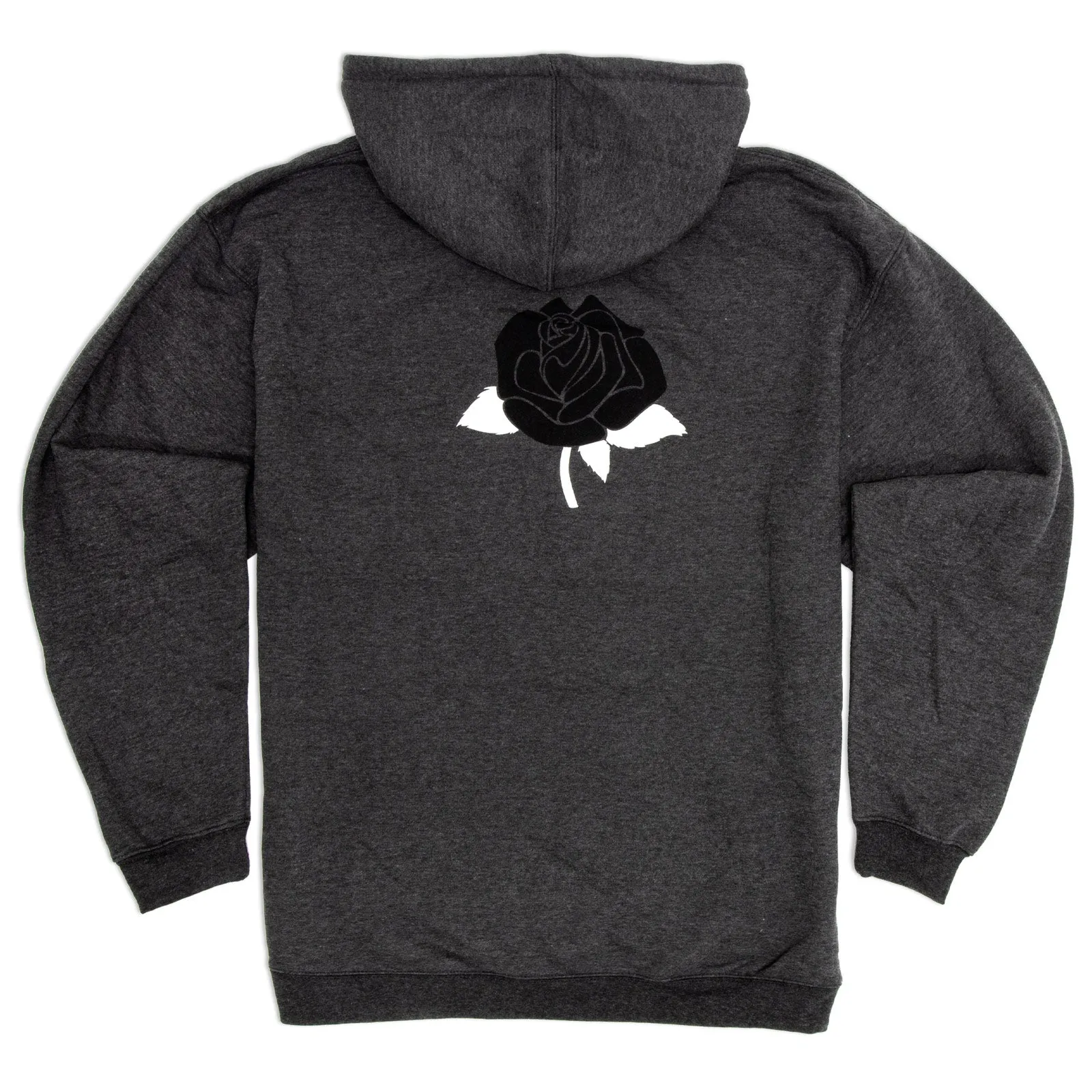 Grateful Dead Smoking Skull and Rose Hoodie