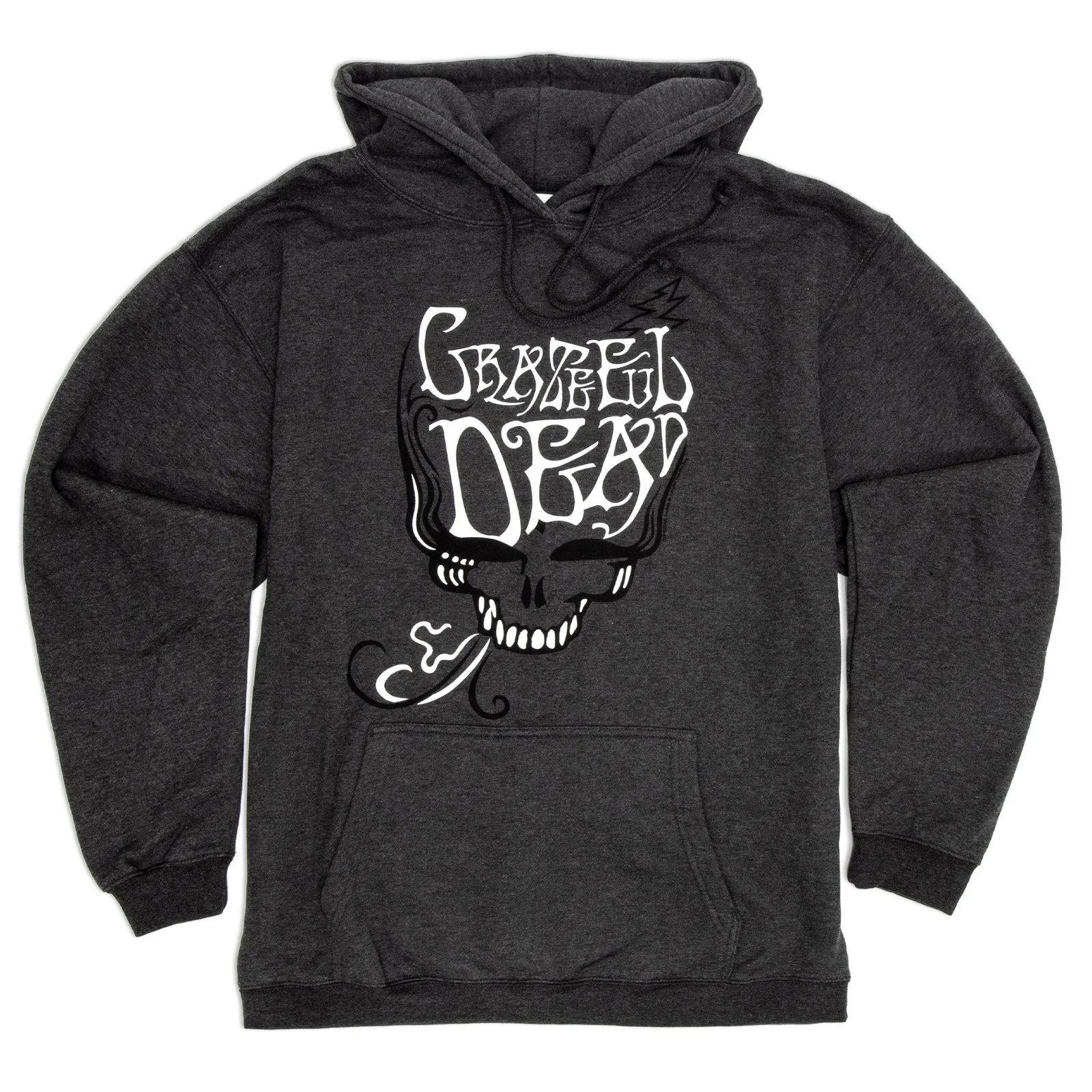 Grateful Dead Smoking Skull and Rose Hoodie