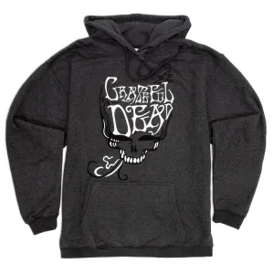 Grateful Dead Smoking Skull and Rose Hoodie