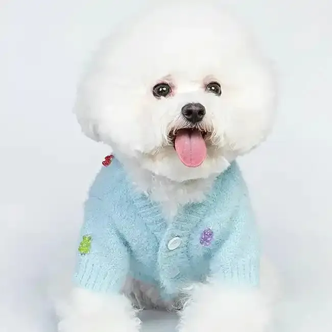 Gummy Bear Cardigan Dog Sweater