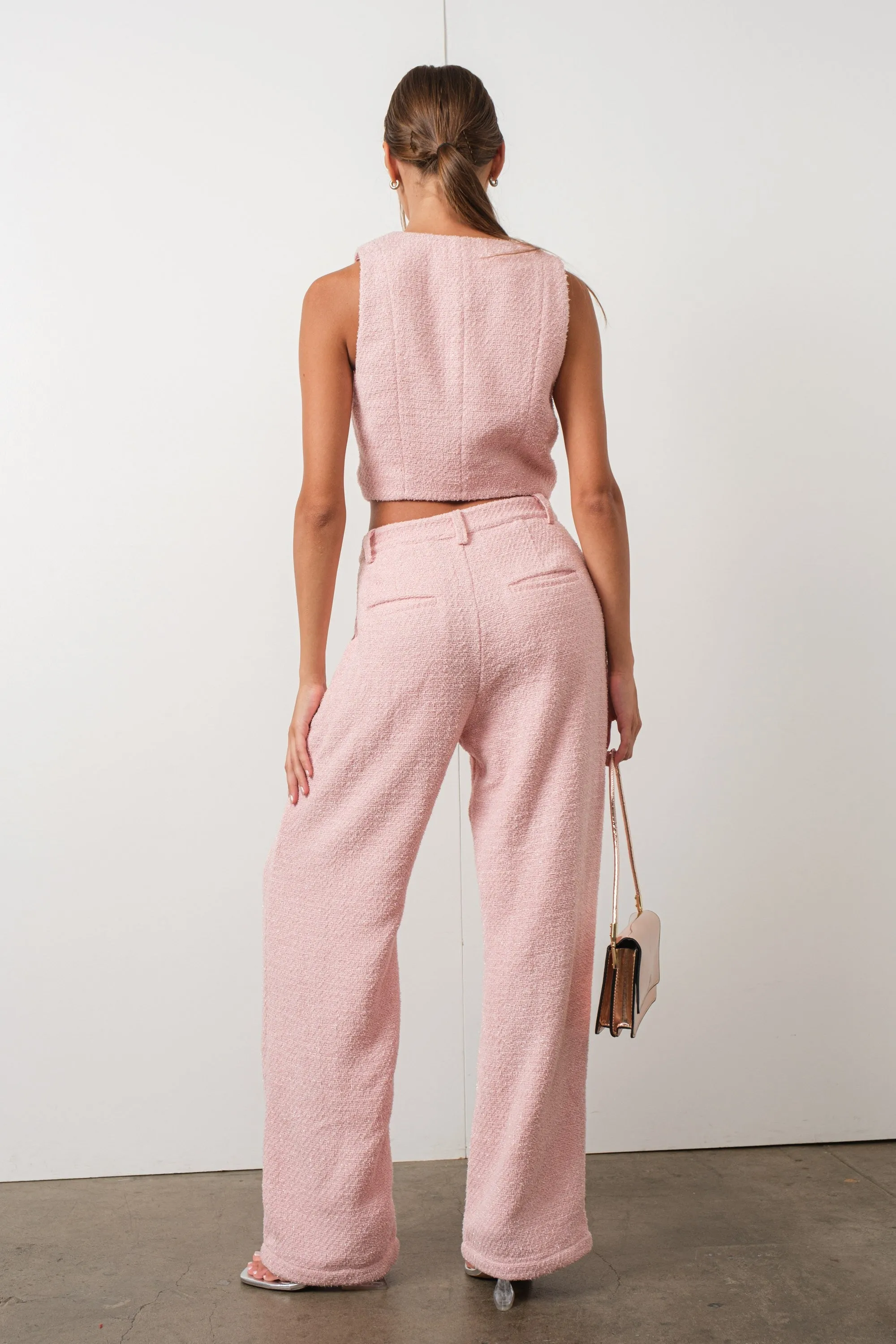 HONEY TWEED TROUSERS