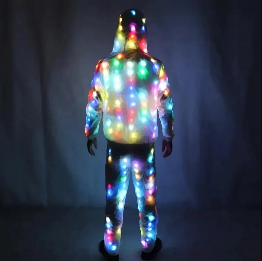 Illuminating Light Pants Creative Waterproof Clothes^