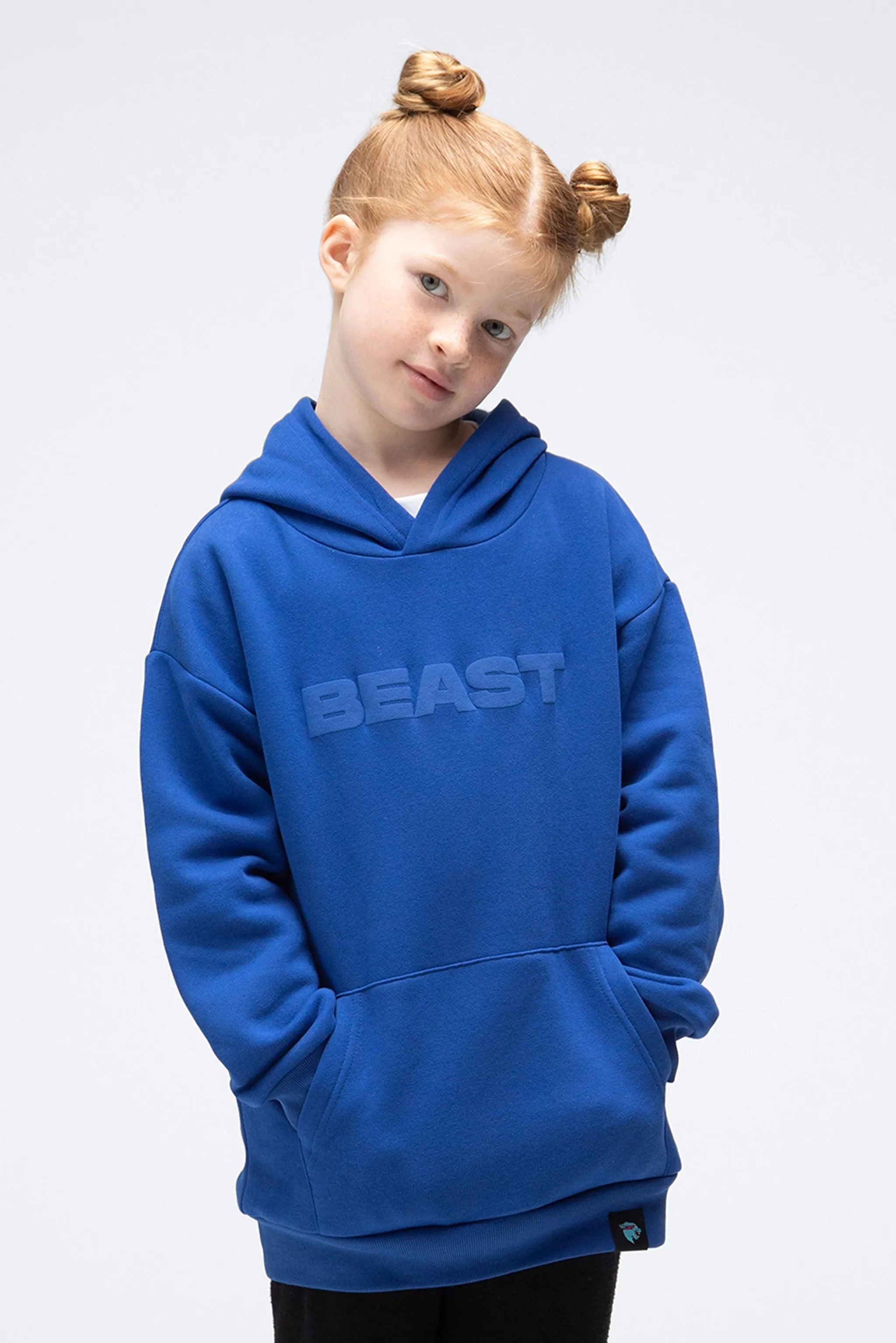 KIDS ORIGINALS HOODIE - COBALT BLUE