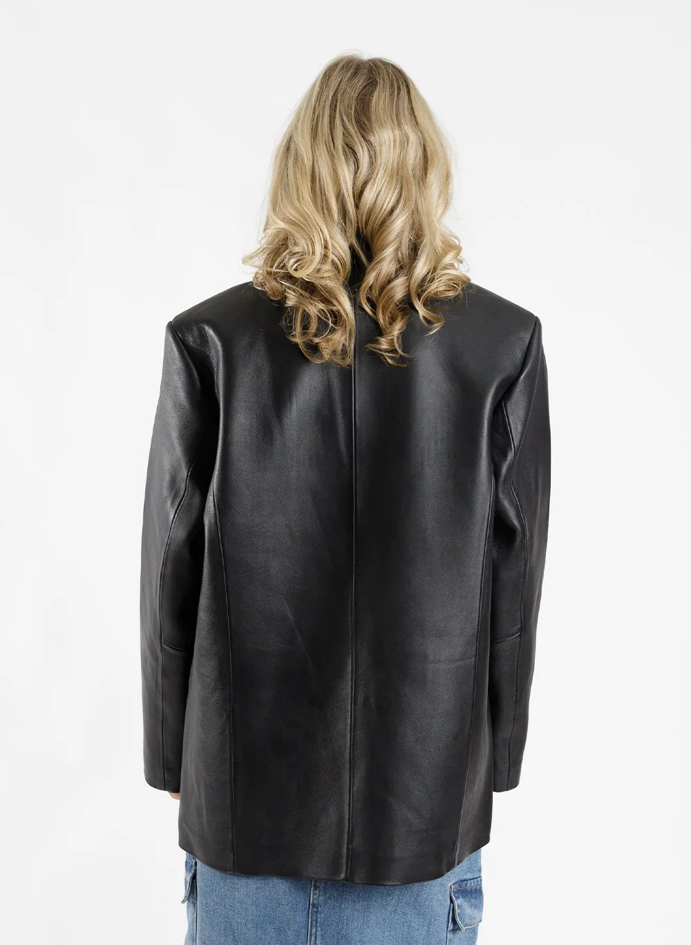 Leather Tux Jacket