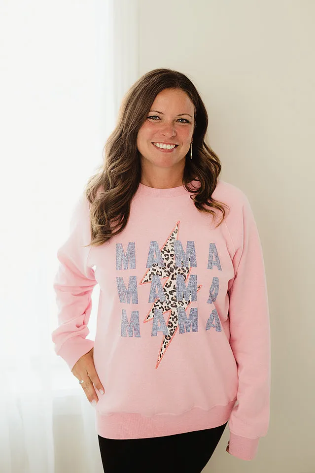 Leopard Mama Sweatshirt