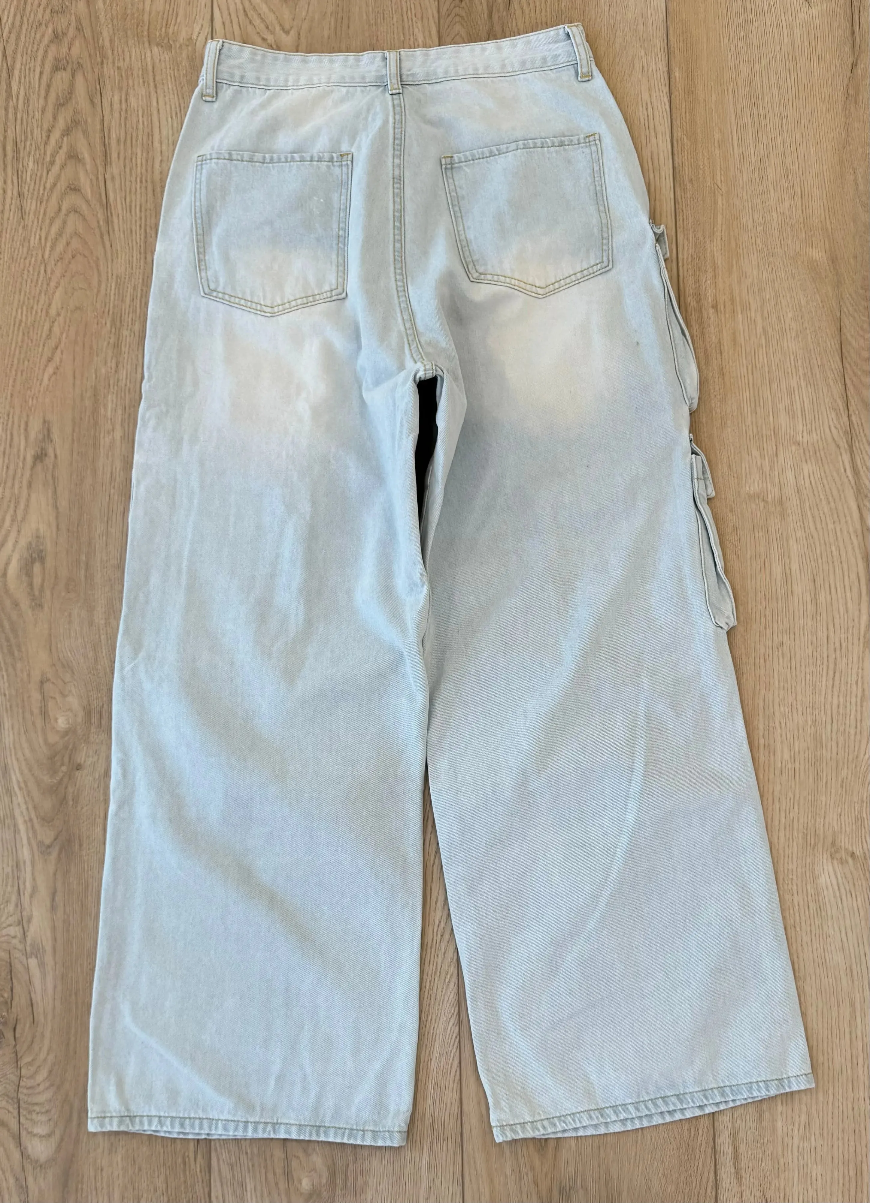 Light Blue Cargo Pants