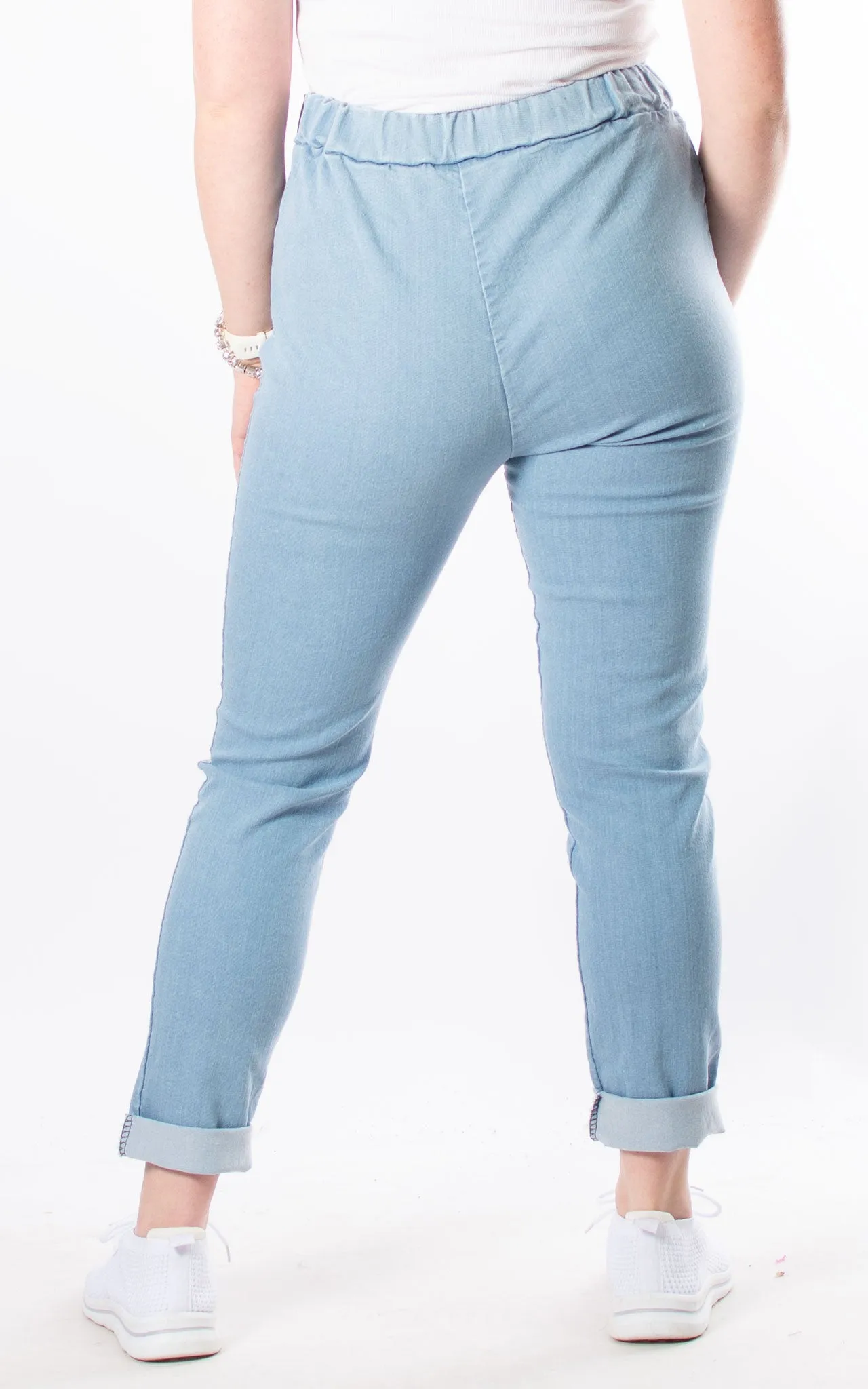 Light Denim Magic Jogger