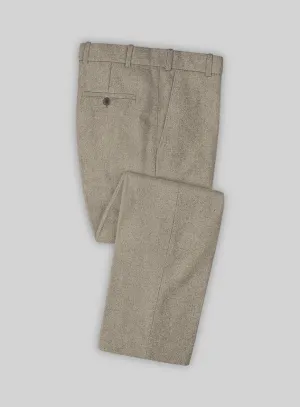 Light Weight Light Brown Tweed Pants