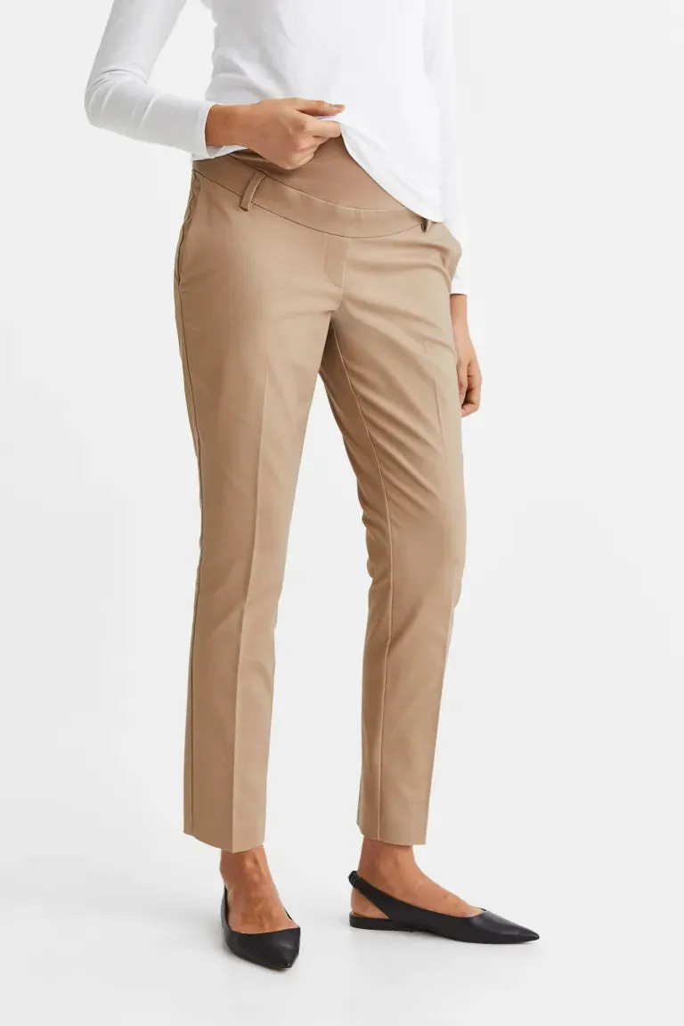 MOM Elegant trousers H&M, beige