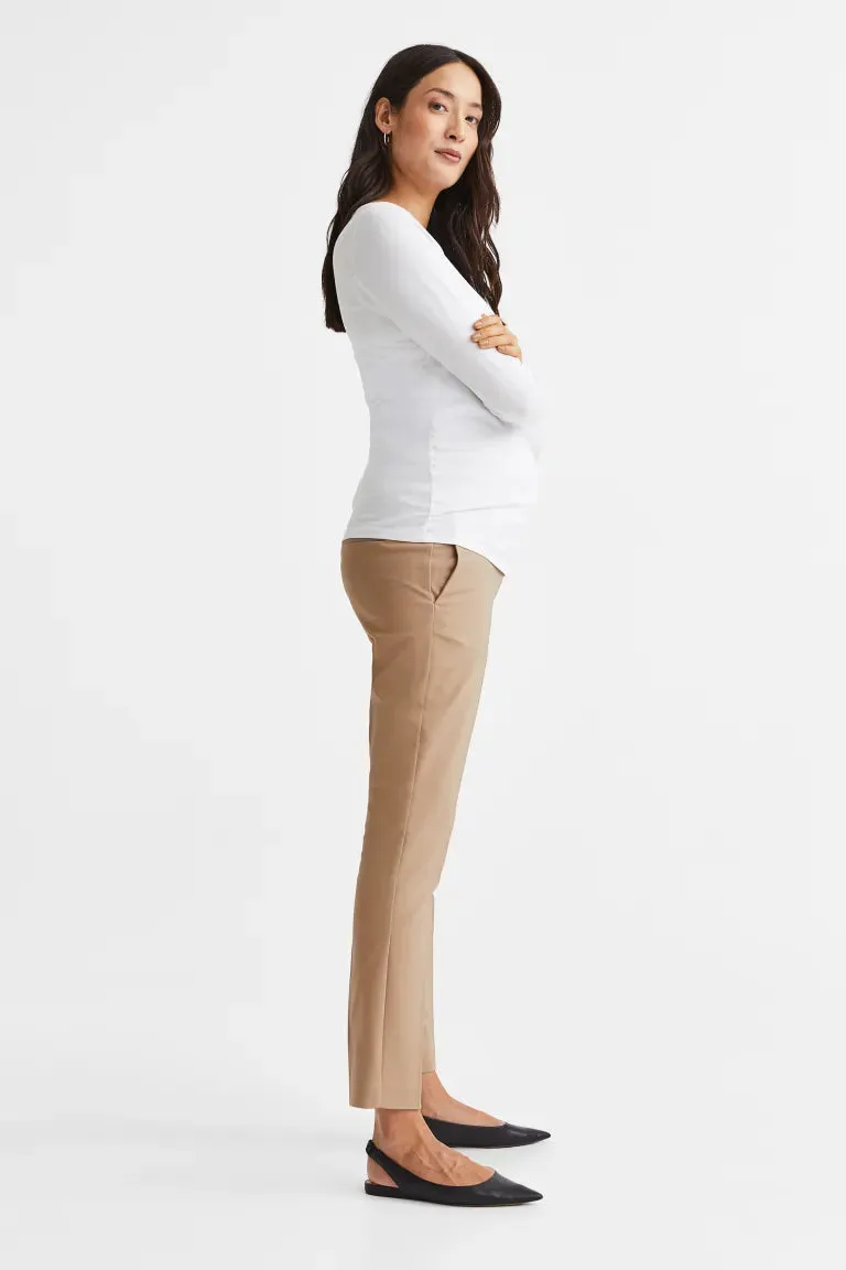 MOM Elegant trousers H&M, beige