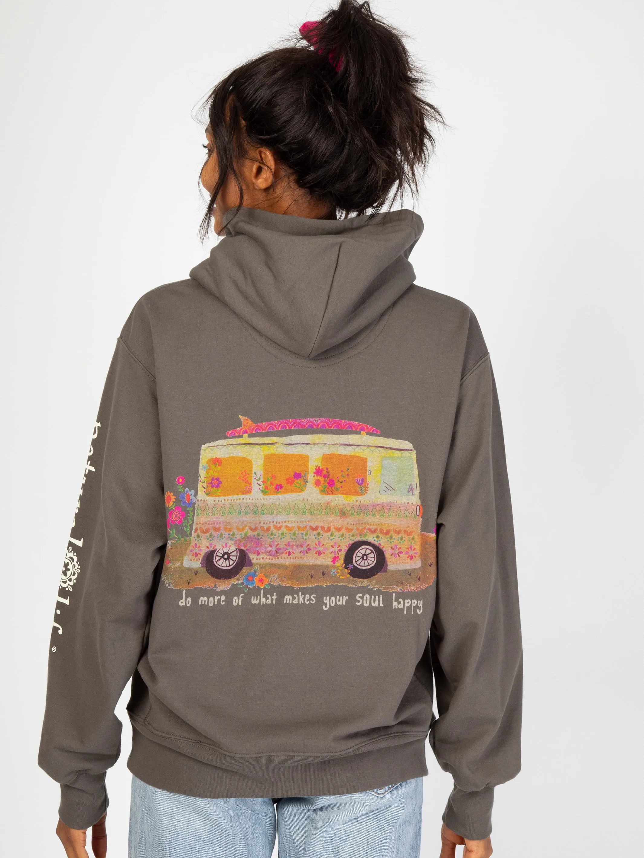 Natural Life Hoodie Sweatshirt - Makes You Happy