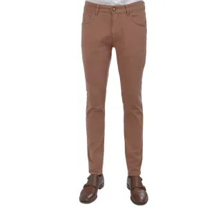 Orange Five Pocket Trousers