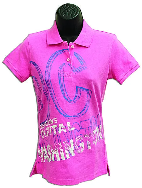 SHDC03A Ladies Polo Shirt Washington DC AZALEA