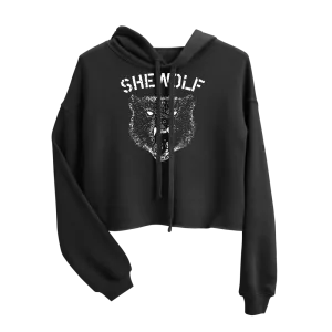 Shewolf Crop Hoodie