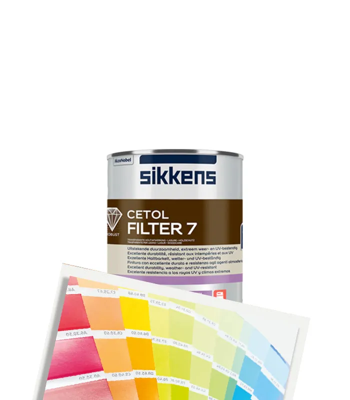 Sikkens Cetol Filter 7 Plus Woodstain - Tinted Colour Match