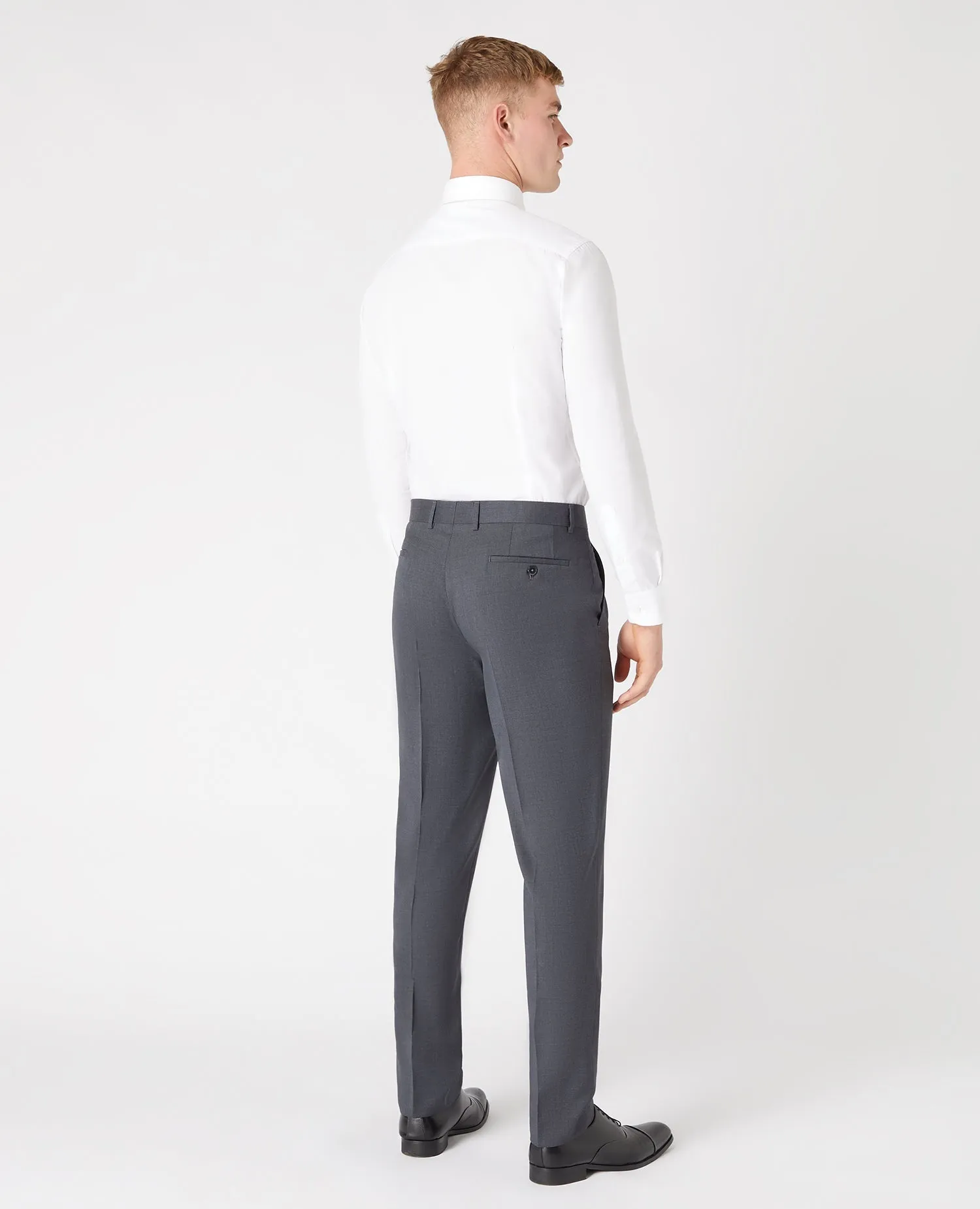 Slim Fit Wool-Blend Stretch Mix and Match Trousers