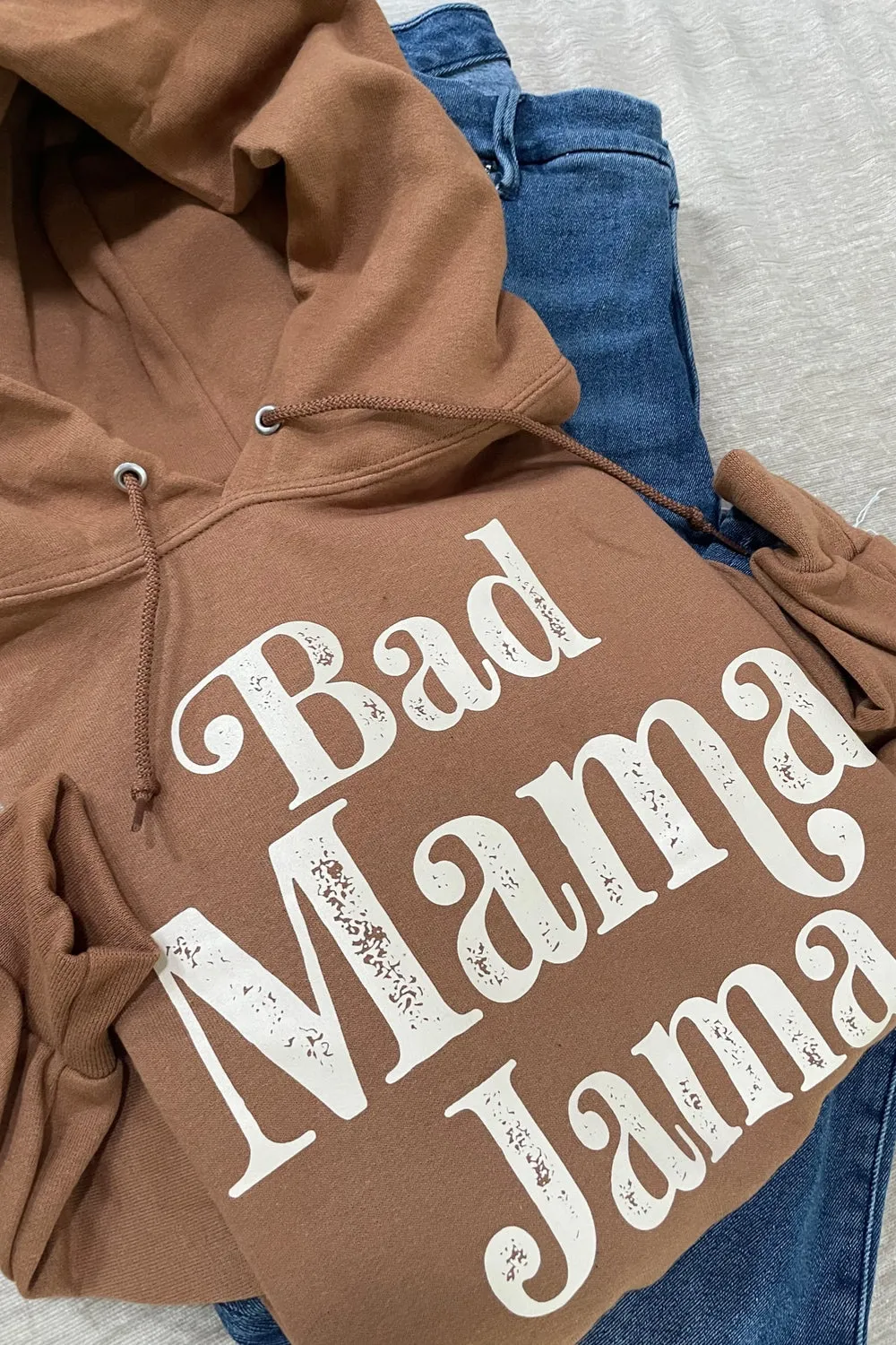 Soft Unisex Hoodie - Bad Mama Jama Design