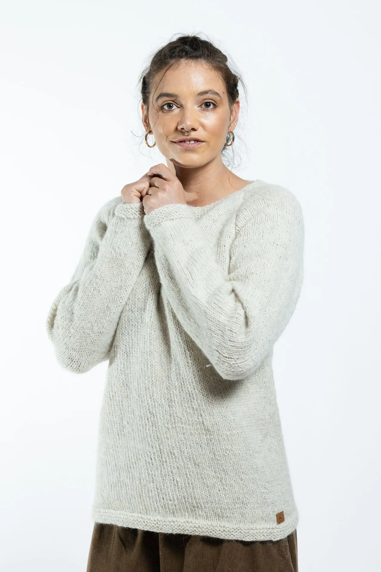 Wool Sweater - Natural